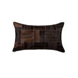 Chocolate Cowhide Pillow