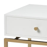 Clancy Accent Table - White