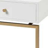 Clancy Accent Table - White