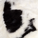 31" x 31" x 31" Spotted Short-Hair Sheepskin Bean Bag