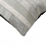 12" x 20" x 5" Gray Pillow