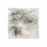 Gray Ombre Natural Sheepskin Seat Chair Cover