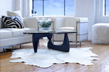 HomeRoots 60" X 84" Off White Cowhide  Rug 317302-HOMEROOTS 317302