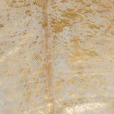 60" x 84" Natural And Gold Cowhide - Area Rug