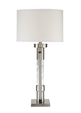 15' X 15' X 31' Sand Nickel Table Lamp