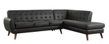 111' X 80' X 33' PU Sectional Sofa