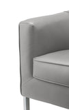 31' X 32' X 29' Gray Edgy Accent Chair