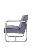 24' X 31' X 34' Grey Accent Chair