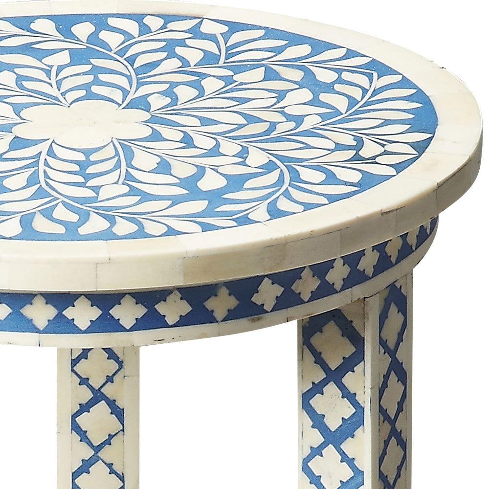 Butler Specialty Amanda Blue Bone Inlay Accent Table 3207070