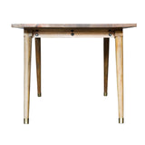 64" Naural Honey Finish Solid Wood Dining Table