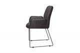 Dark Gray Modern Accent or Side Chair