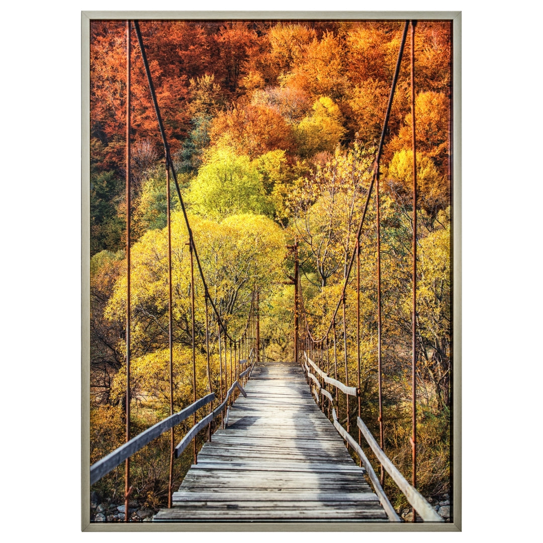 Yosemite Home Decor Woodlands Suspended Bridge Art - Thumbnail 2
