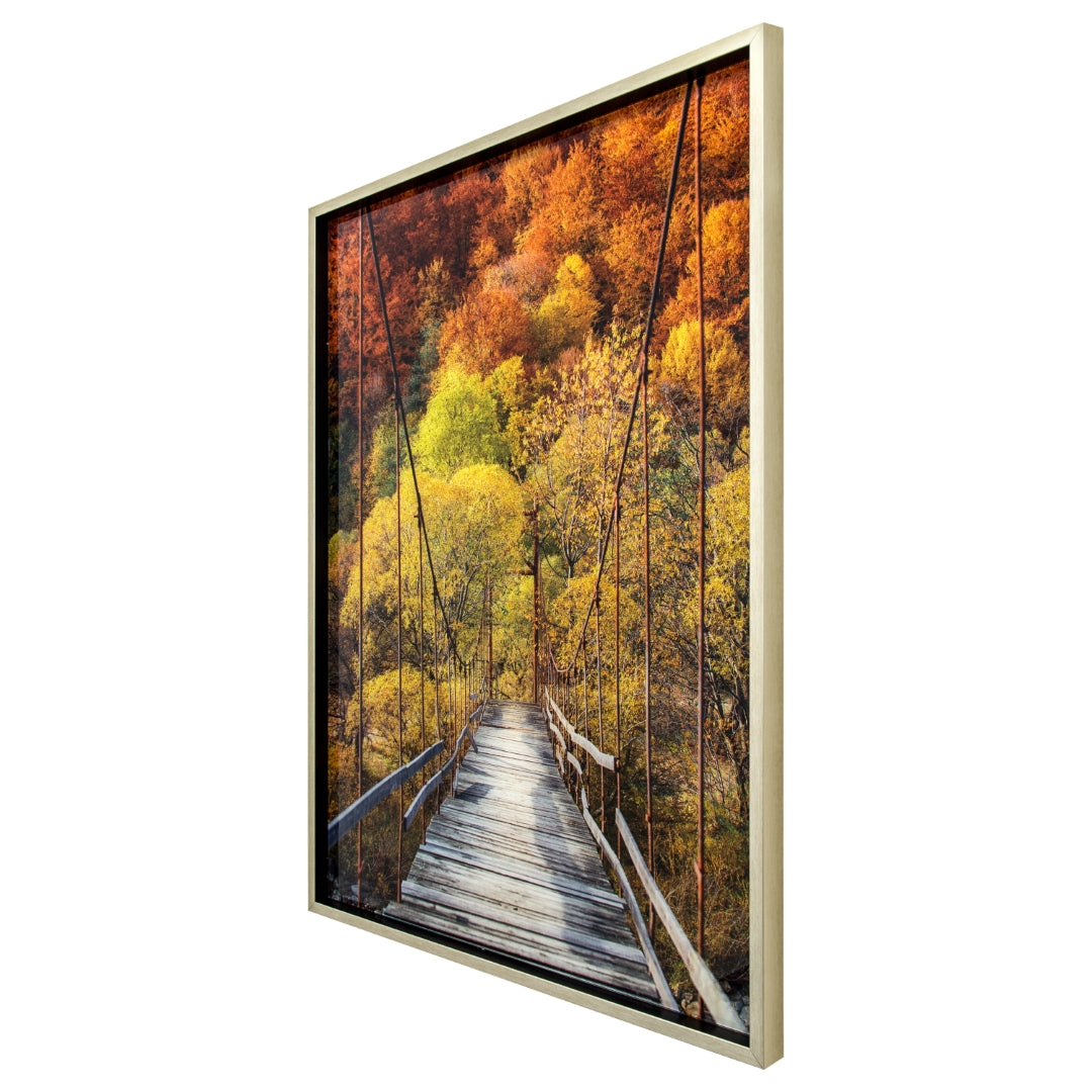 Yosemite Home Decor Woodlands Suspended Bridge Art