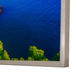 Yosemite Home Decor 'Coastal Charm' - Photo Printed on Tempered Glass, Framed 3220016-YHD