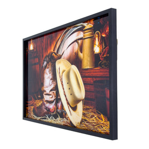 Yosemite Home Decor 'Deep Rooted' - Photo Printed on Tempered Glass, Framed 3220018-YHD