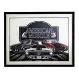 American Muscle ' - 3D Collage, 40