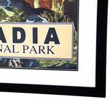 Yosemite Home Decor 'Acadia' - 3D Collage, 24"Wx36"H Wall Art, Framed 3220029-YHD