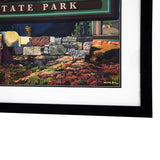 Yosemite Home Decor 'Niagara Falls' - 3D Collage, 24"Wx36"H Wall Art, Framed 3220032-YHD