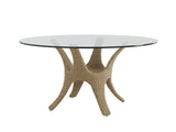 Aviano Dining Table W/Glass Top