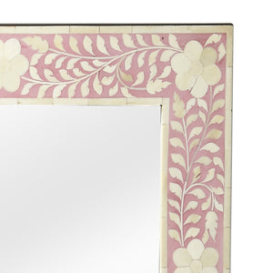 Butler Specialty Vivienne Pink Bone Inlay Wall Mirror 3221070