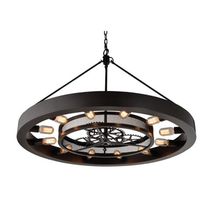 Chronology 39'' Wide 12-Light Chandelier - Oil Rubbed Bronze