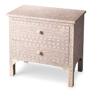 Butler Specialty Vivienne Pink Bone Inlay Accent Chest 3224070