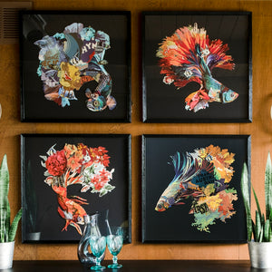 Yosemite Home Decor Dragon Scale 3230037-YHD