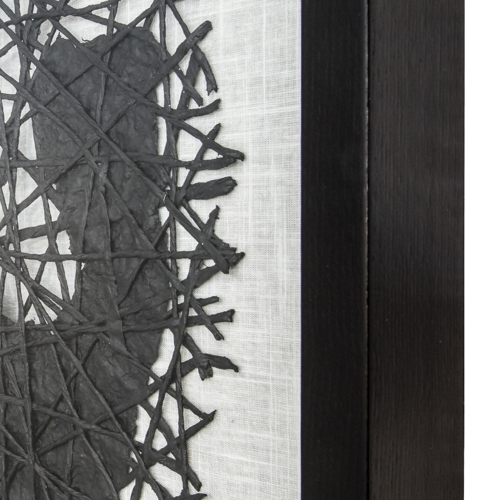 Yosemite Home Decor 'Strongest Ties' - 35"x35" Mixed Media Shadowbox, Framed under Glass 3230063-YHD