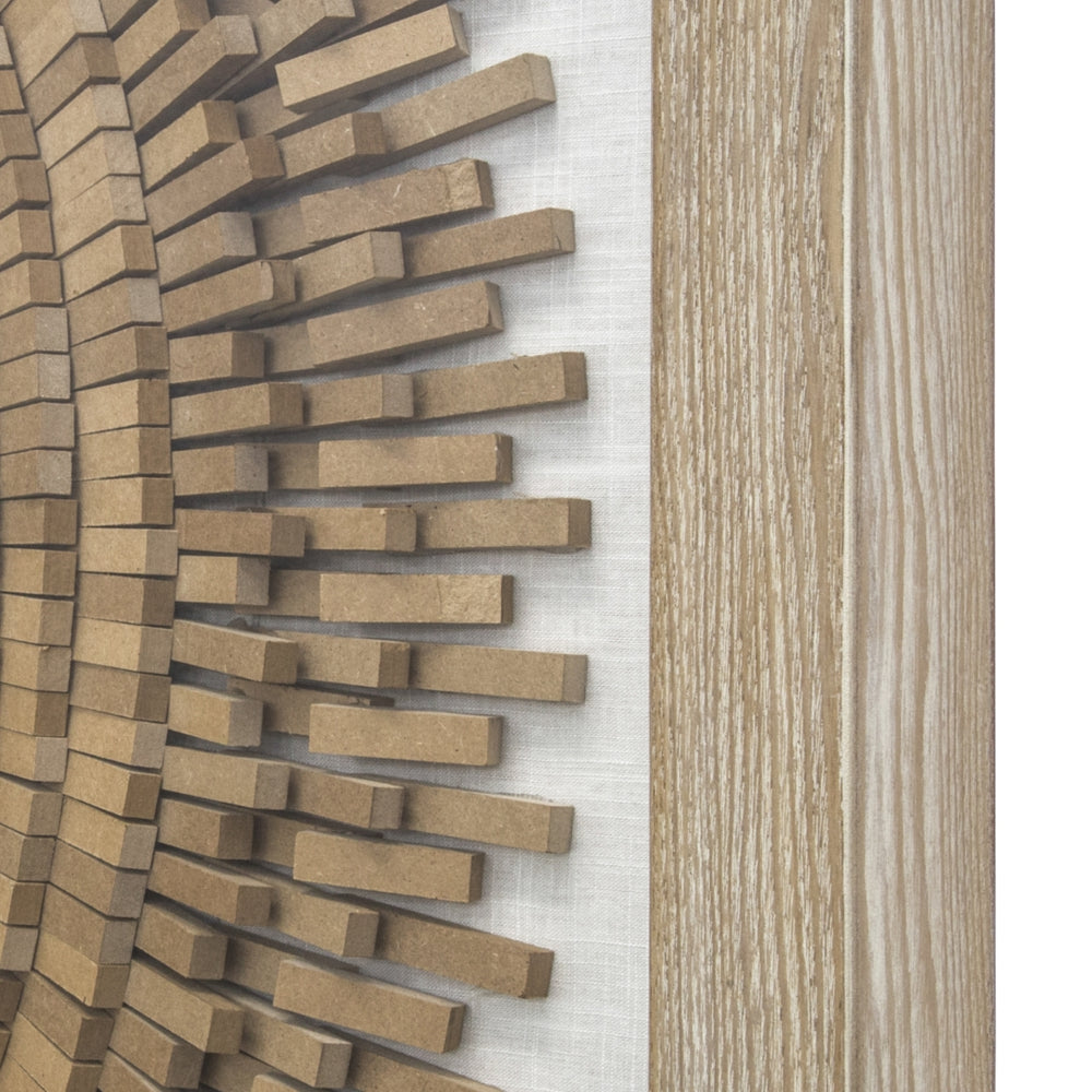 Yosemite Home Decor 'Bound' - 47"x47" Mixed Media Shadowbox, Framed under Glass 3230070-YHD