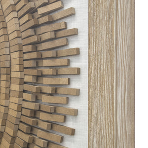 Yosemite Home Decor 'Bound' - 47"x47" Mixed Media Shadowbox, Framed under Glass 3230070-YHD