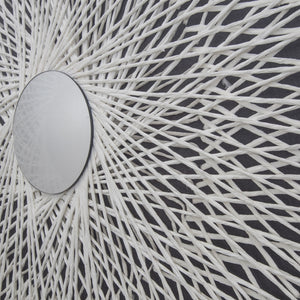 Yosemite Home Decor 'Centripetal Force' - 47"x47" Mixed Media Shadowbox, Framed under Glass 3230071-YHD