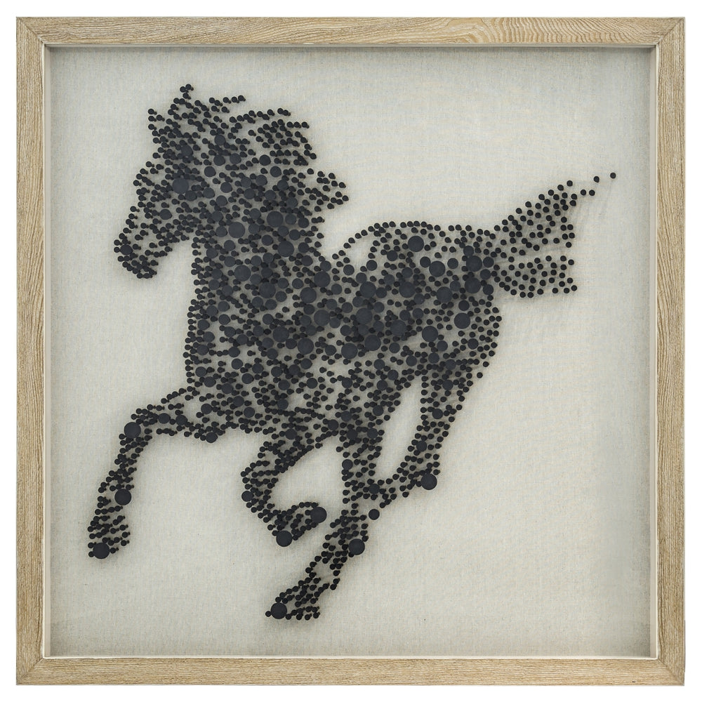 Yosemite Home Decor Steed'S Silhouette 3230075-YHD
