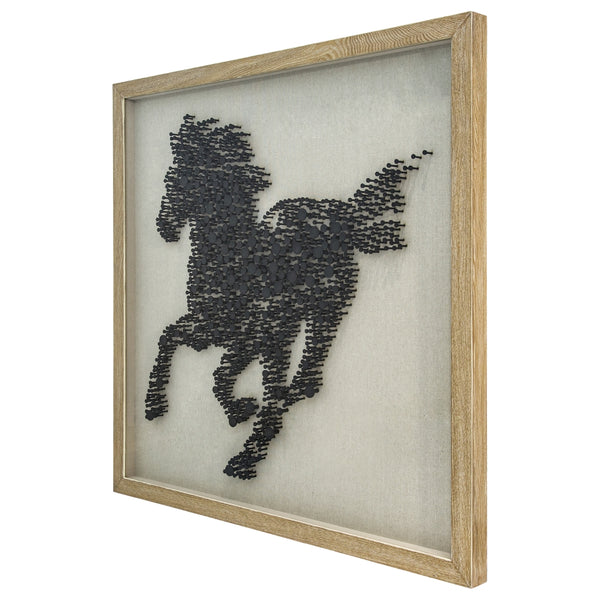 Yosemite Home Decor Steed'S Silhouette 3230075-YHD