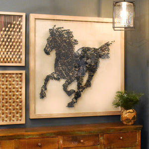 Yosemite Home Decor Steed'S Silhouette 3230075-YHD