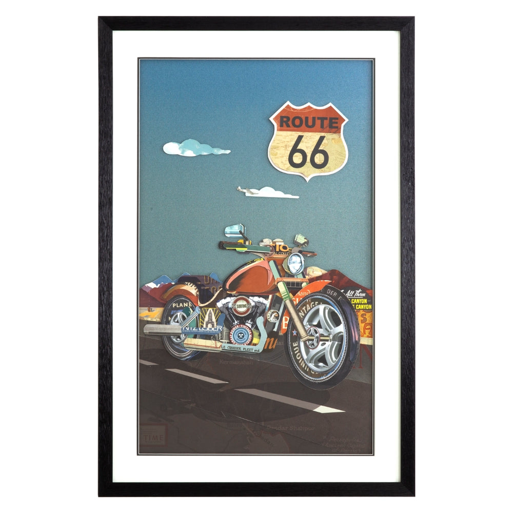 Yosemite Home Decor Motorcycle On Route 66 3230081-YHD