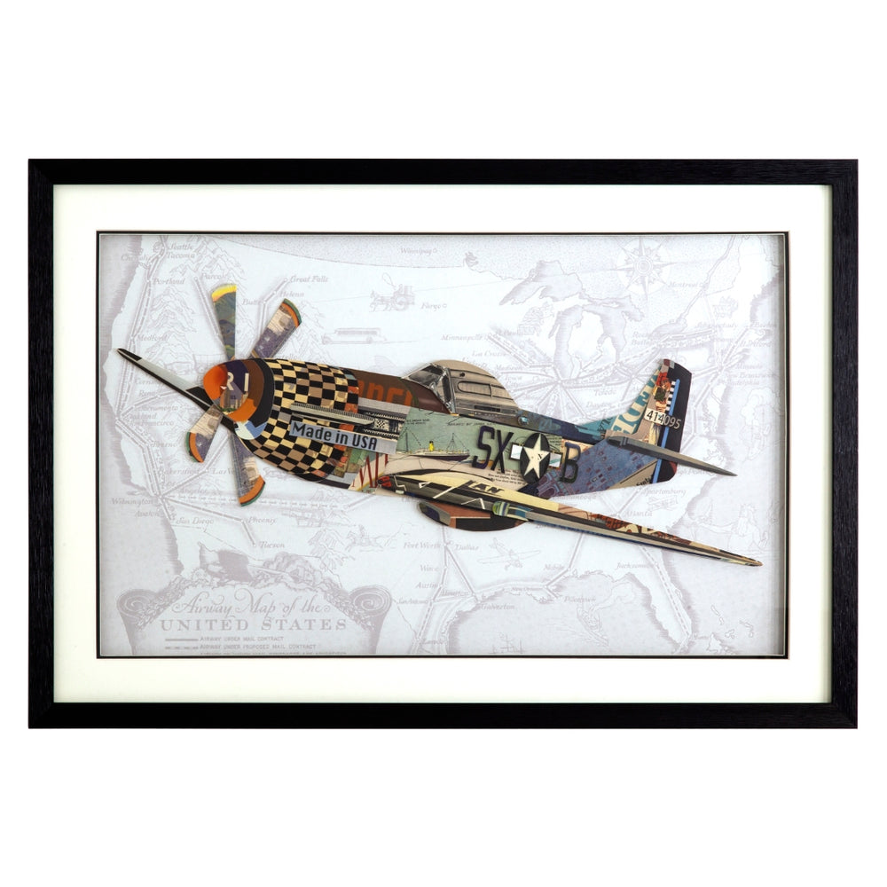 Yosemite Home Decor P-51 Mustang 3230085-YHD