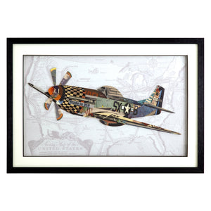 Yosemite Home Decor P-51 Mustang 3230085-YHD
