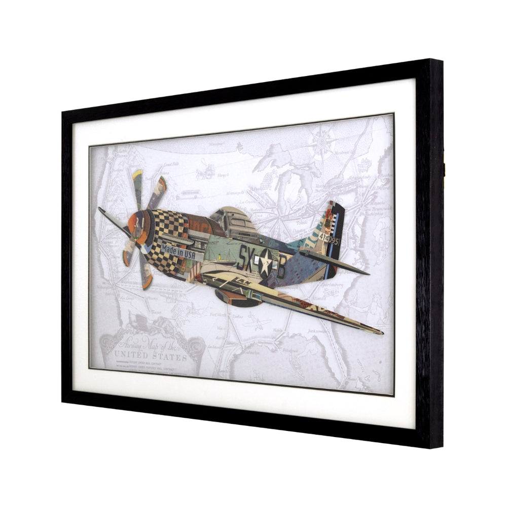 Yosemite Home Decor P-51 Mustang 3230085-YHD