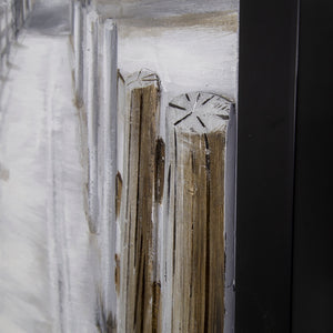 Yosemite Home Decor Country Road II' - 43"Wx63H Wall Art Hand Painted on Canvas, enhanced with 3D elements, Framed 3230094-YHD