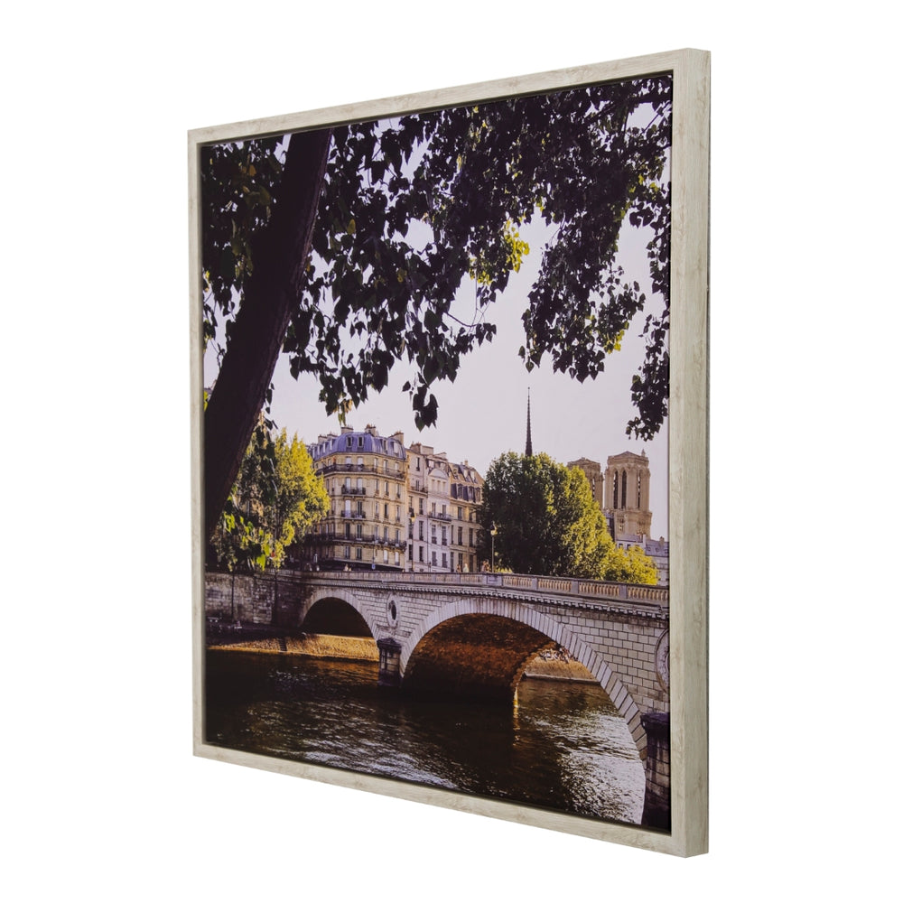 Yosemite Home Decor 'Crossover II' - 22"x22" Photo by Veronica Olson, Printed on Canvas, Framed 3230097-YHD