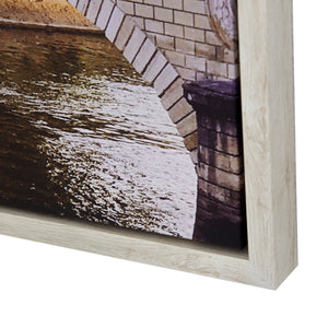 Yosemite Home Decor 'Crossover II' - 22"x22" Photo by Veronica Olson, Printed on Canvas, Framed 3230097-YHD