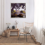 Yosemite Home Decor 'Crossover II' - 22"x22" Photo by Veronica Olson, Printed on Canvas, Framed 3230097-YHD