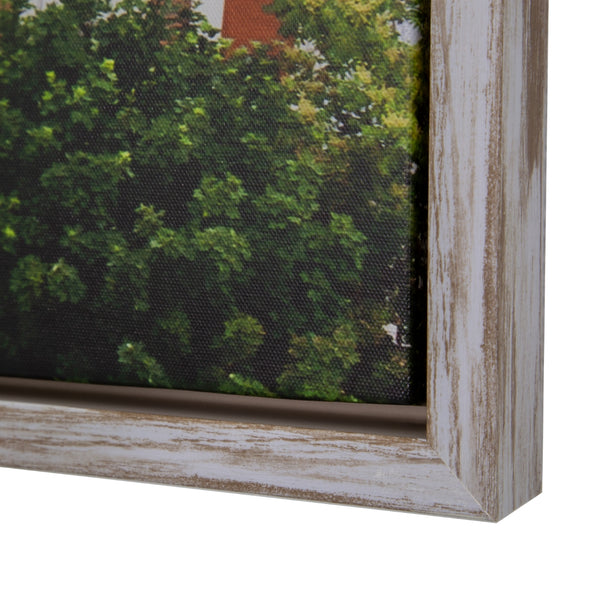 Yosemite Home Decor 'Au Revoir II' - 32"x32" Photo by Veronica Olson, Printed on Canvas, Framed 3230099-YHD