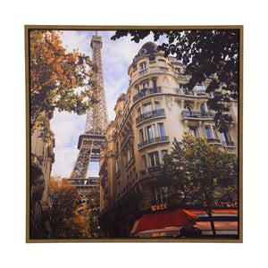 Yosemite Home Decor 'Enchantée II' - 40"x40" Photo by Veronica Olson, Printed on Canvas, Framed 3230100-YHD