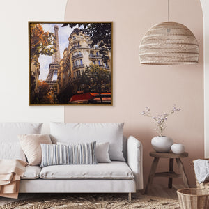 Yosemite Home Decor 'Enchantée II' - 40"x40" Photo by Veronica Olson, Printed on Canvas, Framed 3230100-YHD