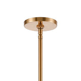 Collective 36'' Wide 10-Light Chandelier - Satin Brass