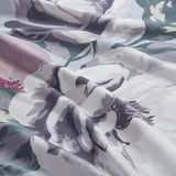 Madison Park Charisma Shabby Chic 100% Cotton Shower Curtain Grey 72"W x 72"L MP70-7697