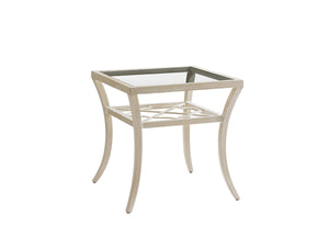 Misty Garden Square End Table