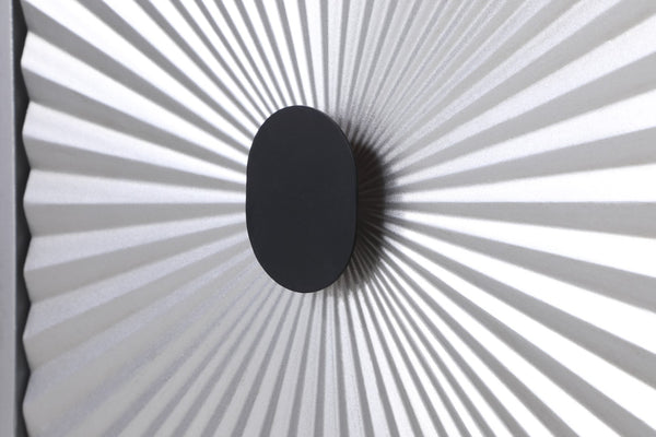 Glitz Engineered Wood / Iron Contemporary Antique Silver Sideboard/Buffet - 64" W x 18" D x 31" H