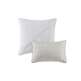 Beautyrest Jasper Glam/Luxury 100% Polyester Solid 5Pcs Comforter Set BR9144409622-08